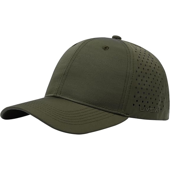 Eryueer UPF 50 Performance Water Resistant Baseball Cap Lightweight Breathable Hat Golf Running Boat Hiking for Men Women