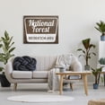 thumbnail image 5 of Stupell Industries National Forest Recreation Rustic Grain Pattern Sign, 40 x 30, Design by Lil' Rue, 5 of 5