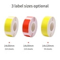 thumbnail image 4 of Niimbot Thermal Transfer Cable Label Skicker PET Paper for B18 Label Printer Barcode Price Size Name Blank Labels Waterproof Tear Resistant 14x120mm 55sheets/roll for Price Tag Office Supplies, 4 of 8