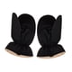 thumbnail image 2 of Guantes de invierno DYNWAVEMX de plumón y tela Taslan para hombres y mujeres Negro, 2 of 8