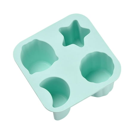 

syligr Popsicle Molds Silicone Ice Cream Mold with Cover Fruits Animals Shape Ice Cube Tray Ice Cream Popsicle Maker Candy Bar Decoration Tool