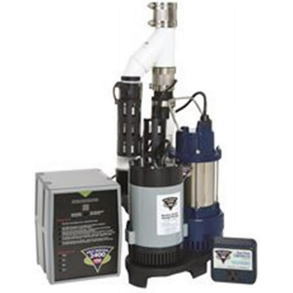 Pro Series Pumps Sump/Battery Backup System,9 Amps Backup PS-C33