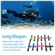 thumbnail image 4 of Greeniant Snorkel Buceo Cilindro Montaje lateral Banda elástica Botella de oxígeno Manguera Retenedor de sujeción Correa antideslizante Deportes Deportes acuáticos 6L Rojo Greeniant OD021057-10, 4 of 6