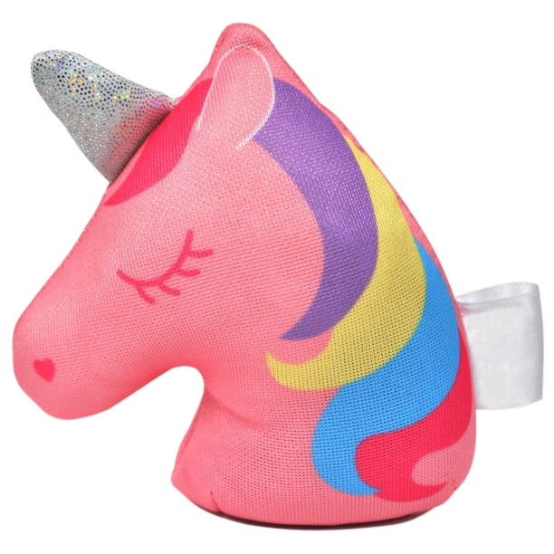 fluffy unicorn cushion