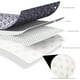 thumbnail image 5 of Cojín de asiento de coche con ventilación y respaldo, cómodo y fresco para verano, ideal para diversas situaciones, apto para todas las estaciones. Fundas de asiento de esponja., 5 of 8