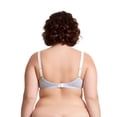 thumbnail image 4 of Curve Muse Women's Plus Size Unlined Underwire Lace Bra with Cushion Straps Size:42D, 4 of 6