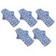 thumbnail image 5 of Almohadillas menstruales de algodón lavables, almohadillas sanitarias reutilizables con bonito patrón de dibujos animados, 5 uds., 5 of 8