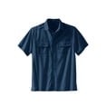 thumbnail image 4 of Boulder Creek By Kingsize Men's Big & Tall Short Sleeve Pilot Shirt, 4 of 6