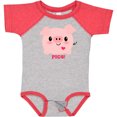 thumbnail image 3 of Inktastic Kawaii I Love Pigs Boys or Girls Baby Bodysuit, 3 of 5