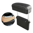 thumbnail image 3 of Caja de reposabrazos para coche almohadilla ajustable reacondicionada para el de reposabrazos de almacenamiento para brazos - y Negro negro, 3 of 8