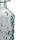 thumbnail image 4 of Botella de Vidrio Grueso, Tapa de Goma con Cierre Hermético Reutilizable, Envase de Vidrio Transparente con Relieve, 1 Litro, Espiral Azul, 4 of 4