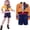 B, variant on Halloween Anime Cosplay Costume, Popular Singers Idol Stage Role Play Stage Costume Performance Outfits for Halloween Cosplay Dress Up