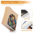 thumbnail image 5 of Yayeee Napkin Holder for Table Set of 2 Kitchen Paper Tissue Organization, Retro Game Cassette Pattern, 5 of 8