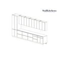 thumbnail image 5 of Kitchen Celestial Collection White Matte Color Base Size 15Ft Wide, 5 of 5