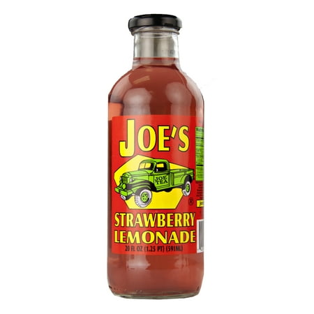- Joe's Tea Strawberry Lemonade 20 oz. Bottle (12 Bottles)