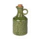 thumbnail image 1 of Botella de aceite de cerámica verde oscuro: elegante dispensador de aceite de cocina for aceite de oliva, vinagre y aceites de cocina, 1 of 4
