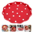thumbnail image 2 of Household Dessert Plate Ceramic Breakfast Plate Decorative Food Dish Fruits Salad Plate, 2 of 9