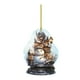 thumbnail image 2 of Adorno de muñeco de nieve | Colgante de bola de cristal acrílico con diseño de copo de nieve para decoración de árbol de Navidad, decoración colgante para el hogar, la oficina o el coche, 2 of 6