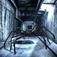 thumbnail image 7 of Halloween Giant Spider Decorations, Large Fake Spider with Straps Hairy Backpack Spider Realistic Scary Prank Props for Indoor Outdoor Yard Party Halloween Decor, 7 of 7