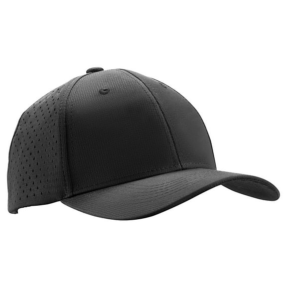 KFFKFF Plain Baseball Cap with Breathable Material, Adjustable Fit, Lightweight Summer Sports Hat Suitable for Running, Exercise, or Outdoor Use, 1 Pc, Black