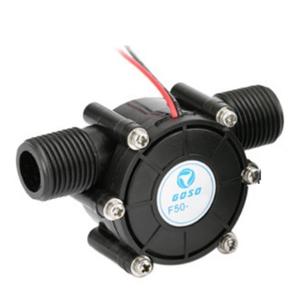 NEW Micro-Hydro Generator 12V 10W DC Water Flow Turbine Hydroelectric Tap Hydraulic DIY