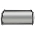 thumbnail image 1 of ZOUSSIQI Bread Box Bright Stainless Steel Cake Bin Keeping Container Holder Kitchen Storage SuppliesSmall Size JU316-97165, 1 of 13