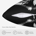 thumbnail image 5 of ZICANCN Black Owl Bird Animal Decorative Throw Pillow Covers, Bed Couch Sofa Decorative Knit Pillow Covers for Living Room Farmhouse 26"x26", 5 of 8
