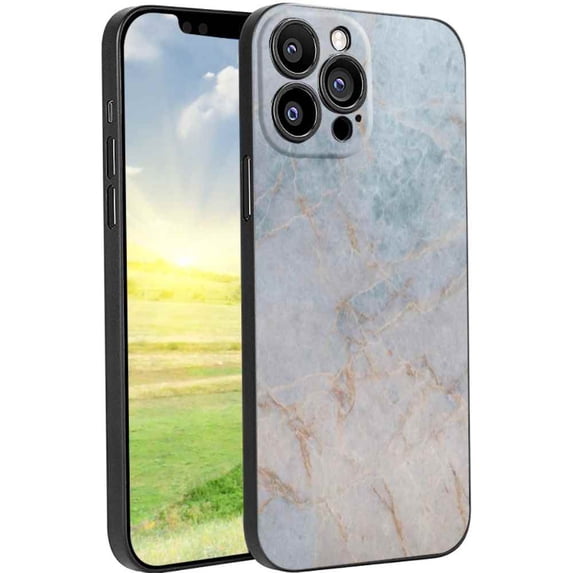 Marble111-222 Phone Case, Degined for iPhone 13 Pro Max Case Men Women, Flexible Silicone Shockproof Case for iPhone 13 Pro Max
