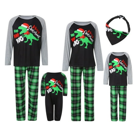 

JBEELATE Family Matching Christmas Pajamas for Adults Teens and Baby Holiday Parent-Child Outfits Sleepwear Homewear