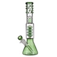 thumbnail image 1 of Tubo de agua de vidrio Tubos de percolador de altura Accesorio de bong de disco con boquilla Artesan Tomshoo 520g, 1 of 6