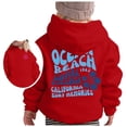 thumbnail image 1 of PMVFHDE Liquidation Chandails en Molleton à Col Rond pour Enfants, Chandail à Capuchon à Manches Longues pour Filles, Sweat à Capuche Graphique, Pulls Mignons pour Enfants, Vêtements pour Filles, Rouge, 3-4 Ans, 1 of 6