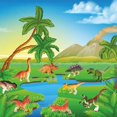 thumbnail image 4 of 14 Piezas Figuras Juguetes Mini Dinosaurios Realistas Figuras de Animales Juego Educativo de Aprendizaje de Plástico Suministros para Fiestas Temáticas de Animales Adornos para Pasteles para Huevos de, 4 of 5