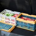 thumbnail image 3 of OULII Folding Storage Basket Simple and Practical PP Green for Toy Storage 1Pack, 3 of 3