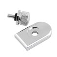 thumbnail image 3 of Motorcycle Seat Bolt Mounting Screw Cover, Silver/Black, 3 of 4