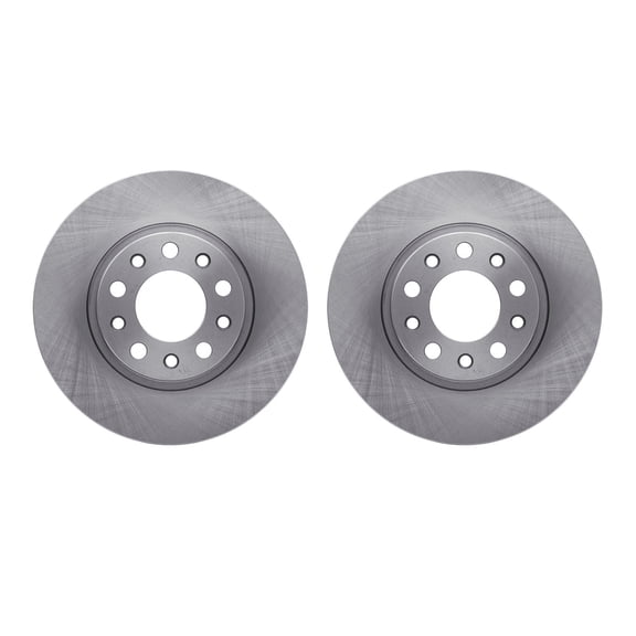Dynamic Friction Company Rear Brake Rotors 6002-42012