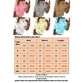 thumbnail image 2 of LUXUR Ladies Heart Print Pullover Loose Dailywear Tee Khaki XL, 2 of 4