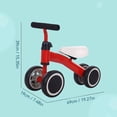 thumbnail image 3 of Iruibo Bicicleta de Equilibrio para Niños 1-3 Años, Mini Bicicleta sin Pedales, Marco de Acero de Alto Carbono, Ruedas Silenciosas de PU, Juguete de Aprendizaje para Bebés, 3 of 7