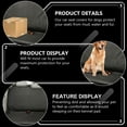 thumbnail image 3 of Universal Auto Car Nonslip Pet Back Seat Cover Cat Dog Waterproof Protector, 3 of 8