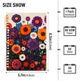 thumbnail image 2 of FORMRS 1-Subject Spiral Notebook 8" x 5" College Ruled 60 Refillable Sheet A5 Hard Cover, 2 Pack, Purple Flowers, 2 of 7