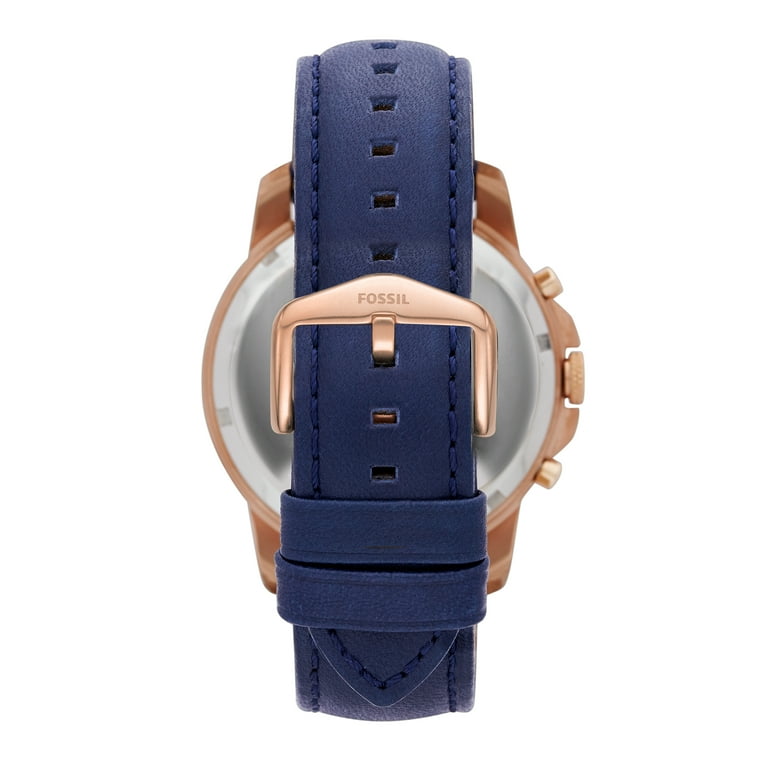 GRANT クロノグラフ ブラウン レザーウォッチ - FS4813 - Fossil