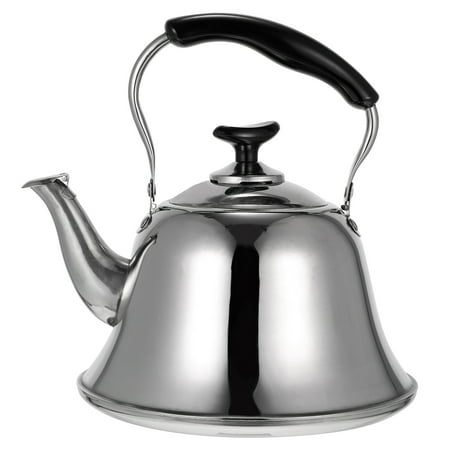 

1 Pc 2 L Stainless Steel Tea Kettle Convenient Water Container (Silver)