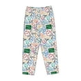 thumbnail image 4 of Daiia Back To School Women's Sleep Pant with Pockets and Drawstring,Pajama Pants-Medium, 4 of 9