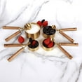 thumbnail image 4 of Juego de 8 tazas medidoras y cucharas medidoras con mangos de madera, 4 of 7