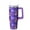 Purple, variant on 30 oz Halloween Pumpkin Witch Tumbler Insulated Stainless Tumbler, Gothic Ghost Coffee Cup Water Bottle, Holiday Gift Mug