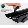 thumbnail image 4 of Overland Vehicle Systems Ladder Rack Cross Bar 22030110 Freedom; Gutter Mount; 50 Inch Length; Lockable; Black; Set of 2, 4 of 7