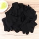 thumbnail image 5 of 12 pares de guantes de punto gruesos para niños, nuevos y a la moda, cálidos guantes de invierno, mitones elásticos para niños y niñas, accesorios para las manos (negros), 5 of 5