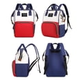 thumbnail image 4 of Bolsa de pañales Mujer Bebé Mochila Bolsas de pañales Gran capacidad, 4 of 8