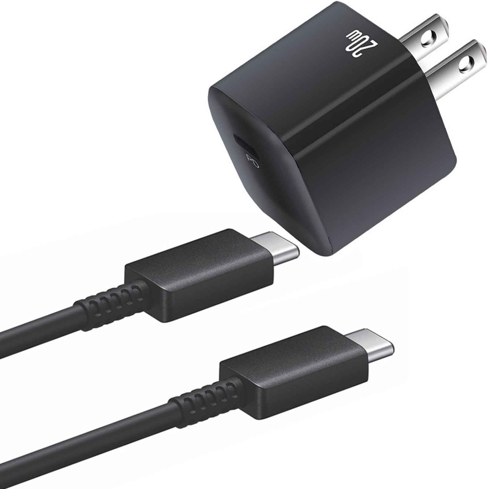 USB C Charger, 20W PD Type C Fast Charger and 3FT USB C to C Charging Cable Compatible with Samsung Galaxy S22/S22 Ultra/S22+/S21/S21Ultra/S21+/S20/S20+/S20 Ultra/Note10/Note20/plus/S10 5G