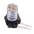 thumbnail image 3 of GROTHEN G328 Mini Peristaltic Pump - Compact, Silent, Self-Priming 12V Dosing Pump with Adjustable Flow Direction (Black/Green) for Lab, Medical, and Home Use, 3 of 7