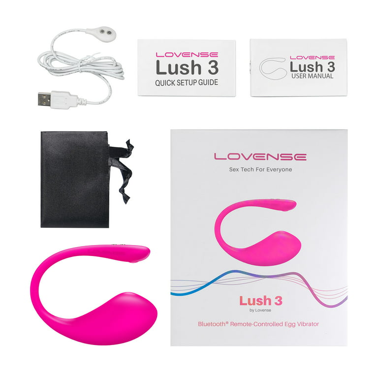 LOVENSE Lush 3 Bullet Vibrator Upgraded Wearable Bluetooth Stimulator for Female Adult Toys Walmart.com